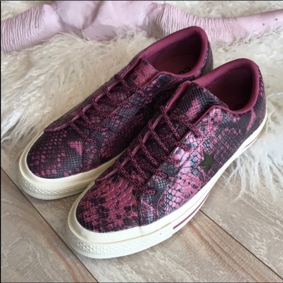 NWT converse one star OX snakeskin - Picture 7 of 8